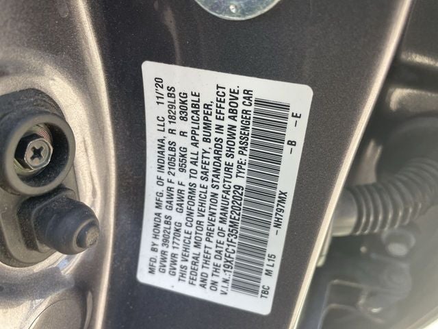 2021 Honda Civic EX