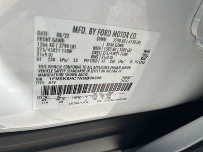 2022 Ford Explorer Platinum
