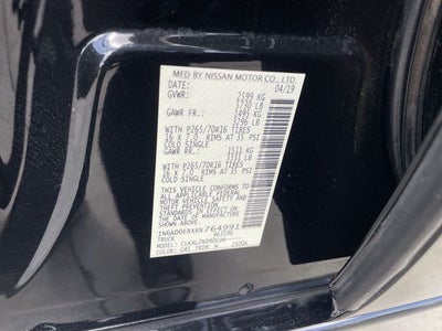 2019 Nissan Frontier SV