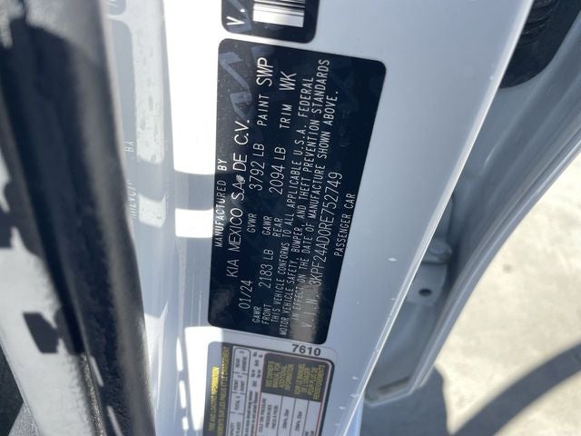 2024 Kia Forte LXS