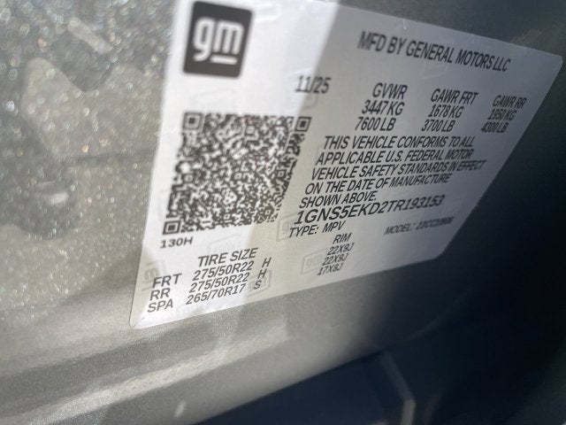2026 Chevrolet Suburban RST