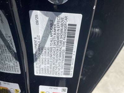 2025 Honda Accord Sedan SE