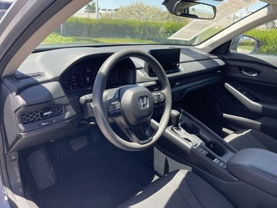 2025 Honda Accord Sedan SE