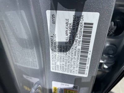 2025 Honda Accord Sedan SE