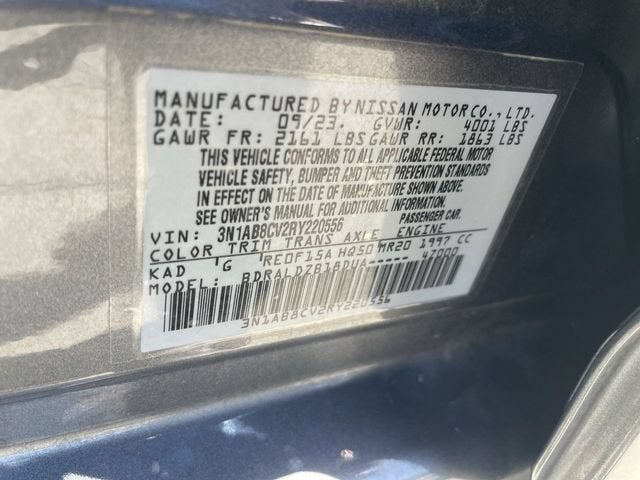 2024 Nissan Sentra SV