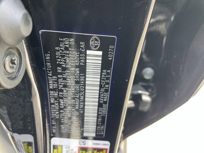 2020 Toyota Camry XSE