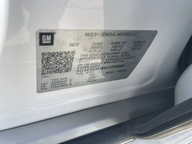 2018 Buick Enclave Avenir