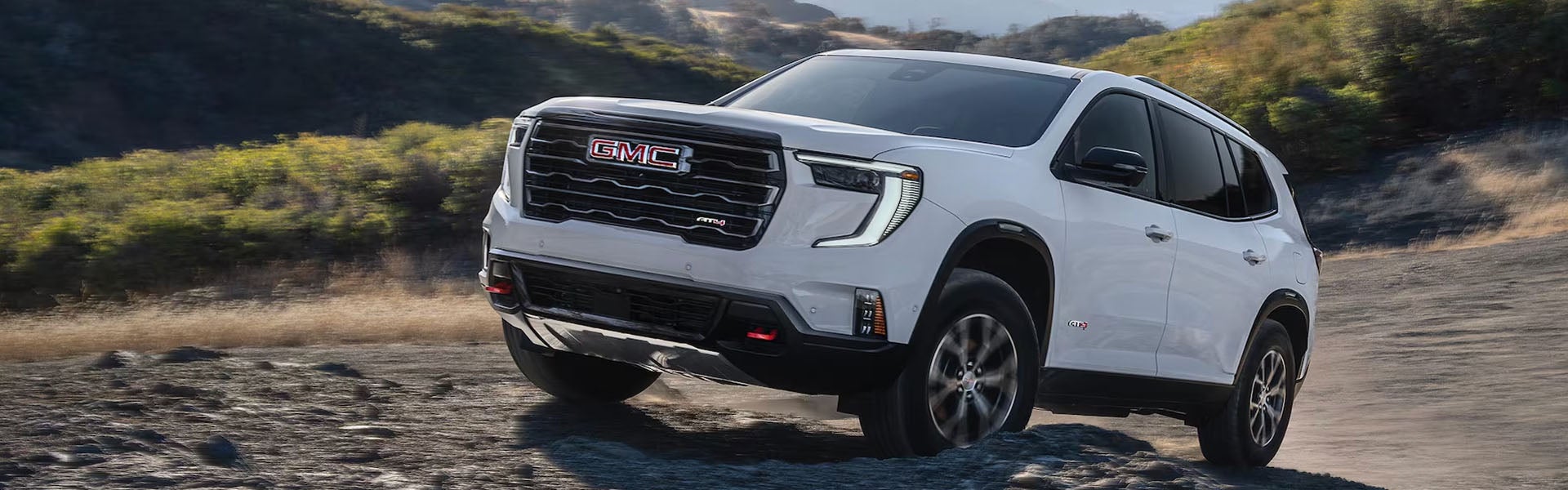 2026 GMC Acadia family SUV in an outdoor setting