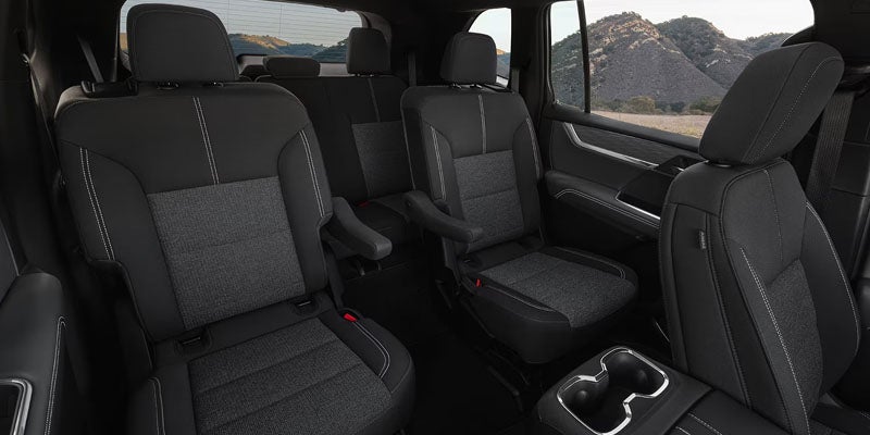 2026 GMC Acadia premium interior passenger space