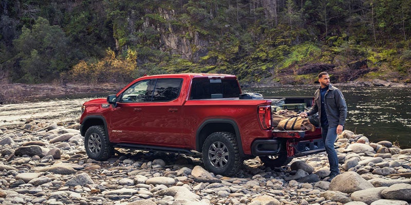 2026 GMC Sierra 1500 demonstrating off-road capability