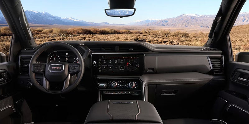 GMC Sierra 2500 HD advanced driver technology and controls